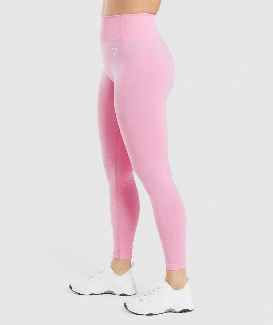 Legginsy Damskie Gymshark Vital Seamless 2.0 Różowe | PL 2263VRW